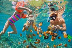 Snorkeling Exercise While Traveling